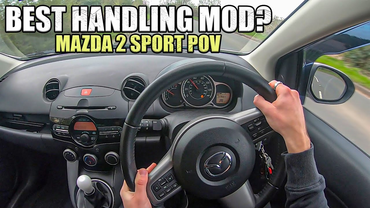 Один из лучших модов управляемости для вашего автомобиля! | Mazda 2 Sport POV
