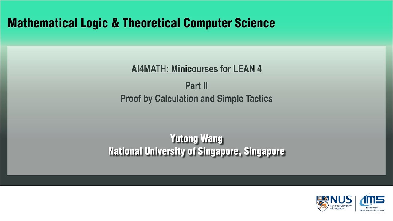 Mini-course on LEAN 4 (2/5)