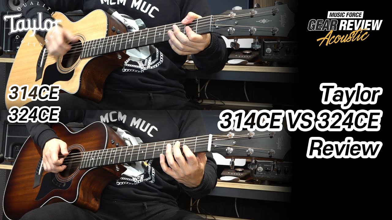 Taylor 314CE VS 324CE Review
