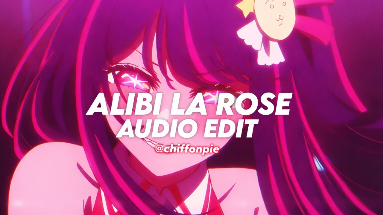 Alibi La Rose! (Slowed + Reverbed) - Sevdaliza [Audio Edit]