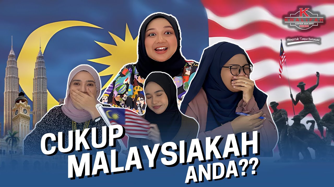 CUKUP MALAYSIAKAH ANDA??? | Quiz Merdeka & Hari Malaysia 2024 | KCSB
