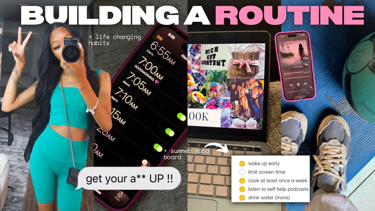 building the ULTIMATE summer routine ✰ | mood board + productive habits + messed up my car ??