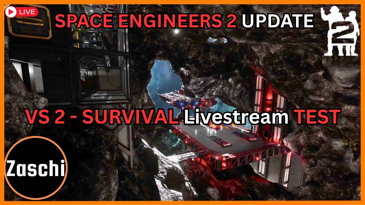 🔥SPACE ENGINEERS 2🔥Was gibt es neues? LIVESTREAM! #spaceengineers #livestream