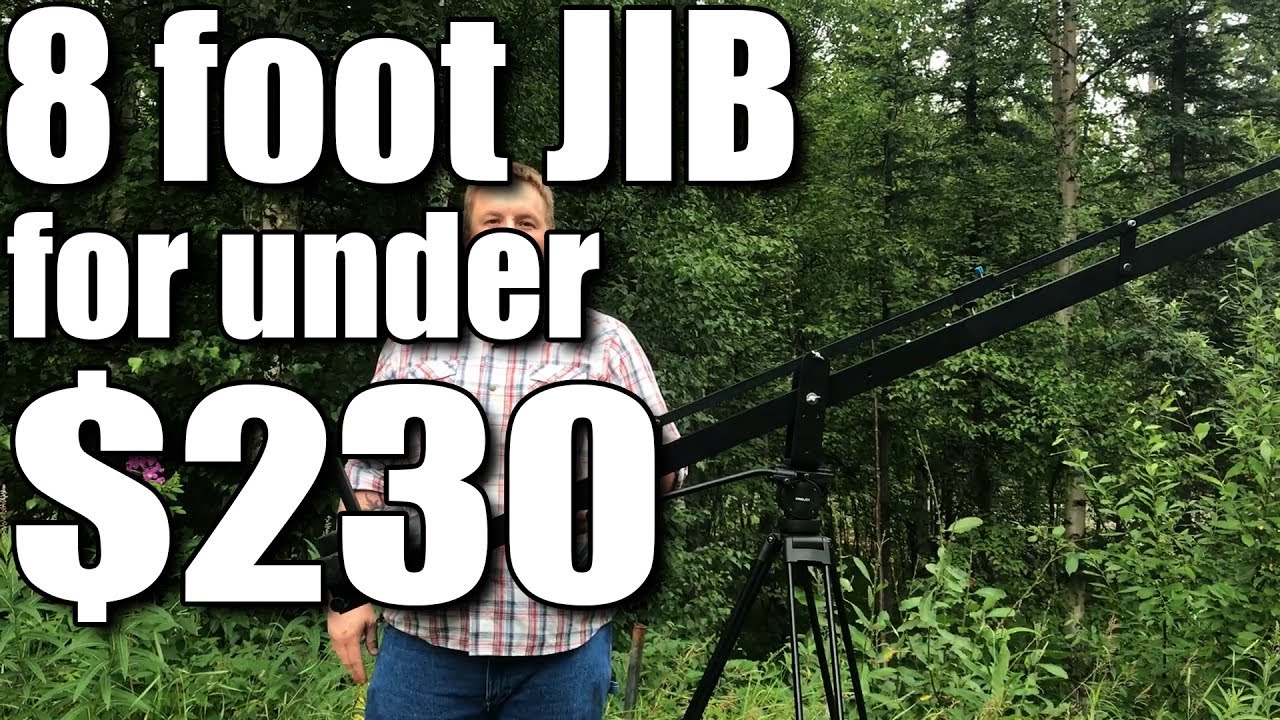 Camgear 8 ft Jib Crane Review and Test Footage
