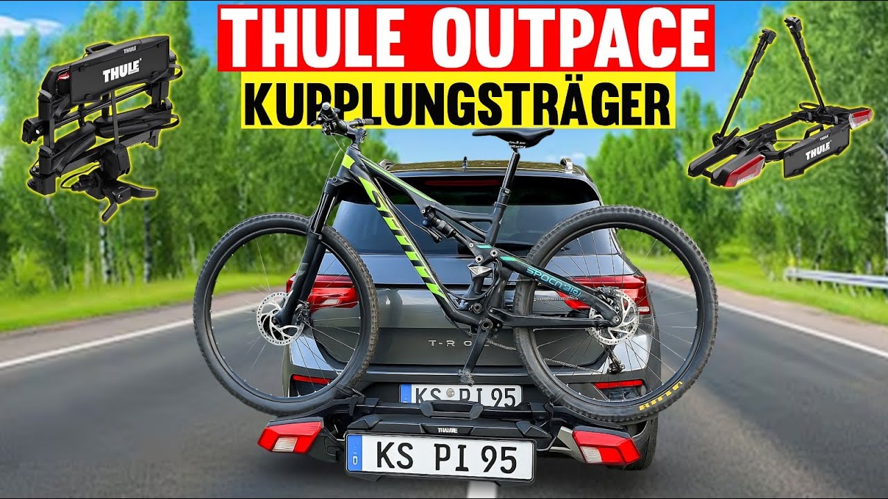 Thule Outpace Kupplungsträger – schneller aufgebaut als der Kaffee durchgelaufen.