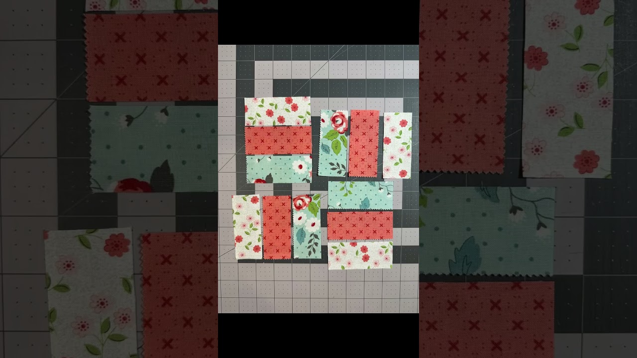 Rail Fence Quilt Block 