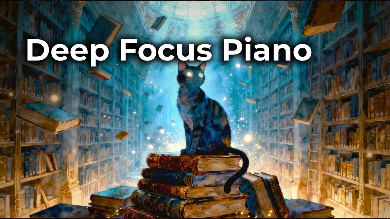 作業用BGM｜邪魔にならない静かなピアノ (Quiet Piano for Focus & Work)