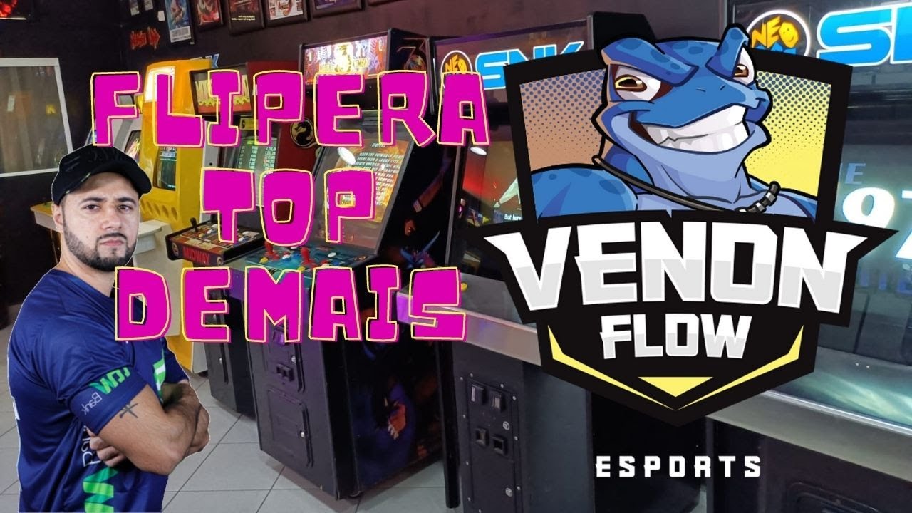 VISITEI A VENON | melhor fliperama de SP