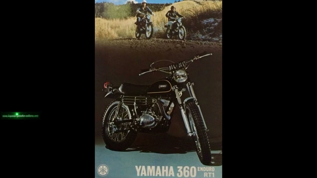 1970 Yamaha RT1 Enduro 360 Tribute