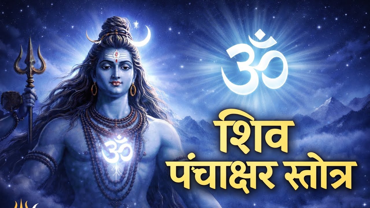 Shiv Panchakshar Stotra | ॐ Namah Shivaya | Shiv Stotra for Peace, Focus & Positivity