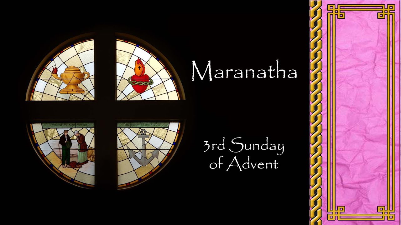 Maranatha, Text and music: Tim Schoenbachler. Text and music © 1979, OCP. All rights reserved.