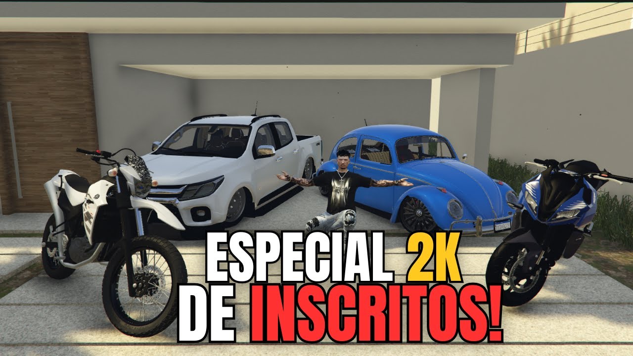 ESPECIAL DE 2.000 INSCRITOS!! GRAVANDO VIDA REAL Vídeo completo no canal!!