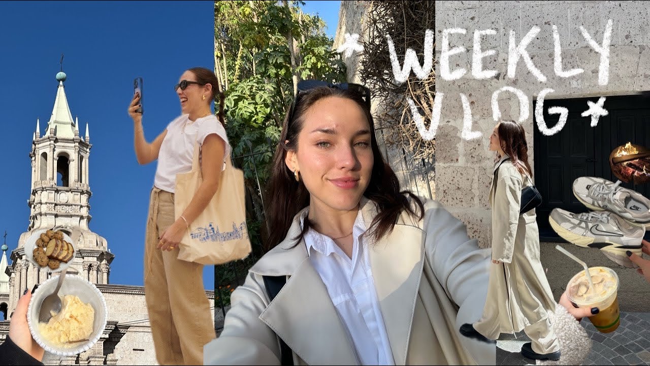 una semanita en mi vida | brand trip a Arequipa, running era, hauls & más