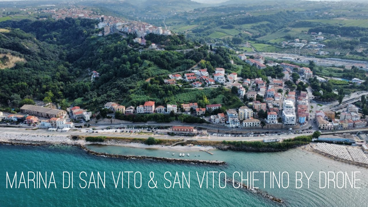 Marina di San Vito & San Vito Chietino by drone.