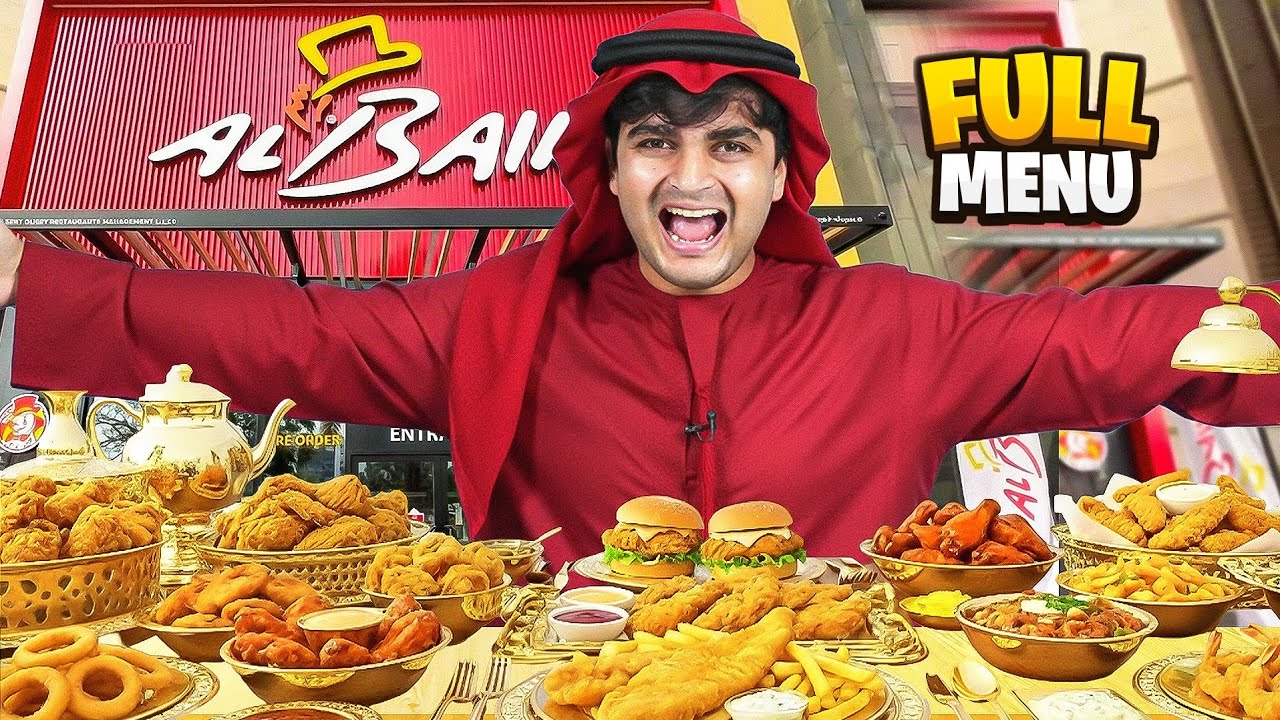 Trying Dubai Al Baik Full Menu