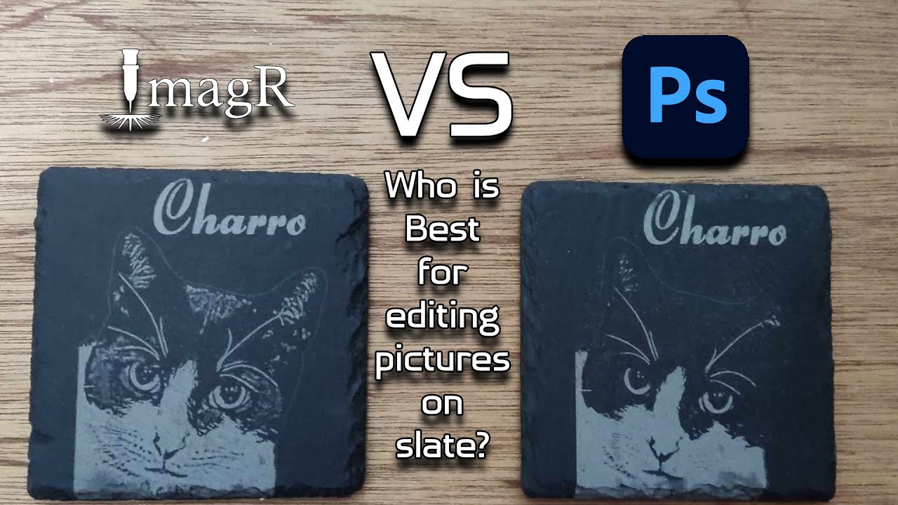 How I edit photos for slate coasters