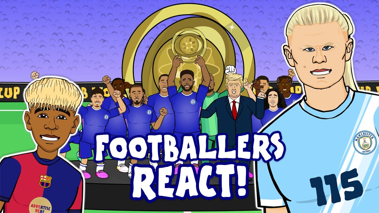 Footballers REACT to the Club World Cup Final🏆 (Chelsea 3-0 PSG Goals Highlights)