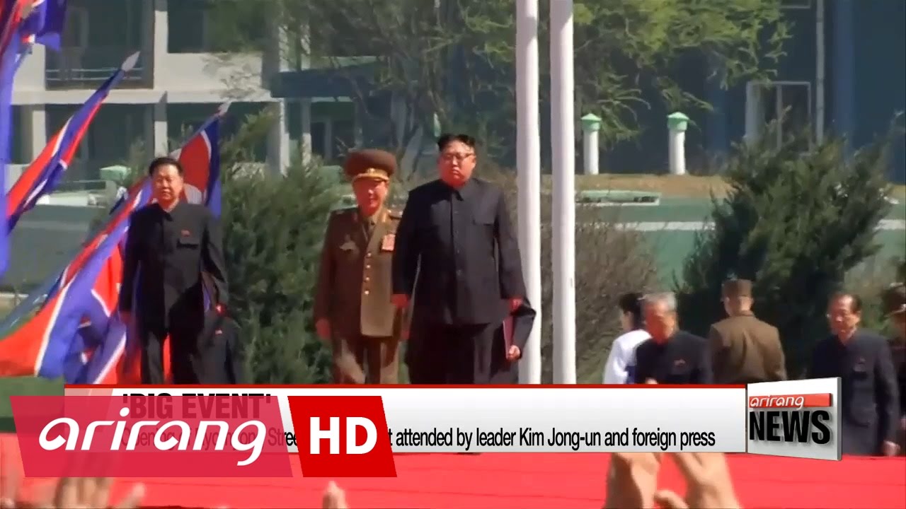 Anticipated 'big event' for foreign press in Pyongyang turns out to be opening...