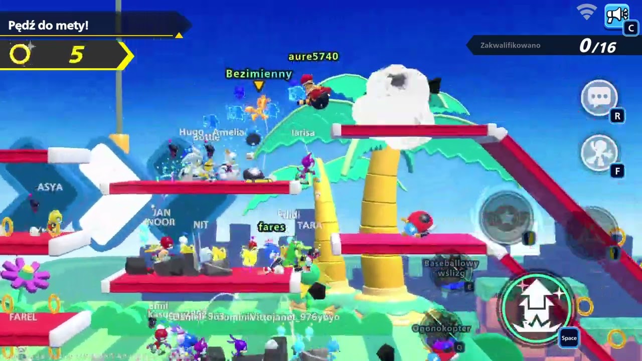 Sonic Rumble gameplay