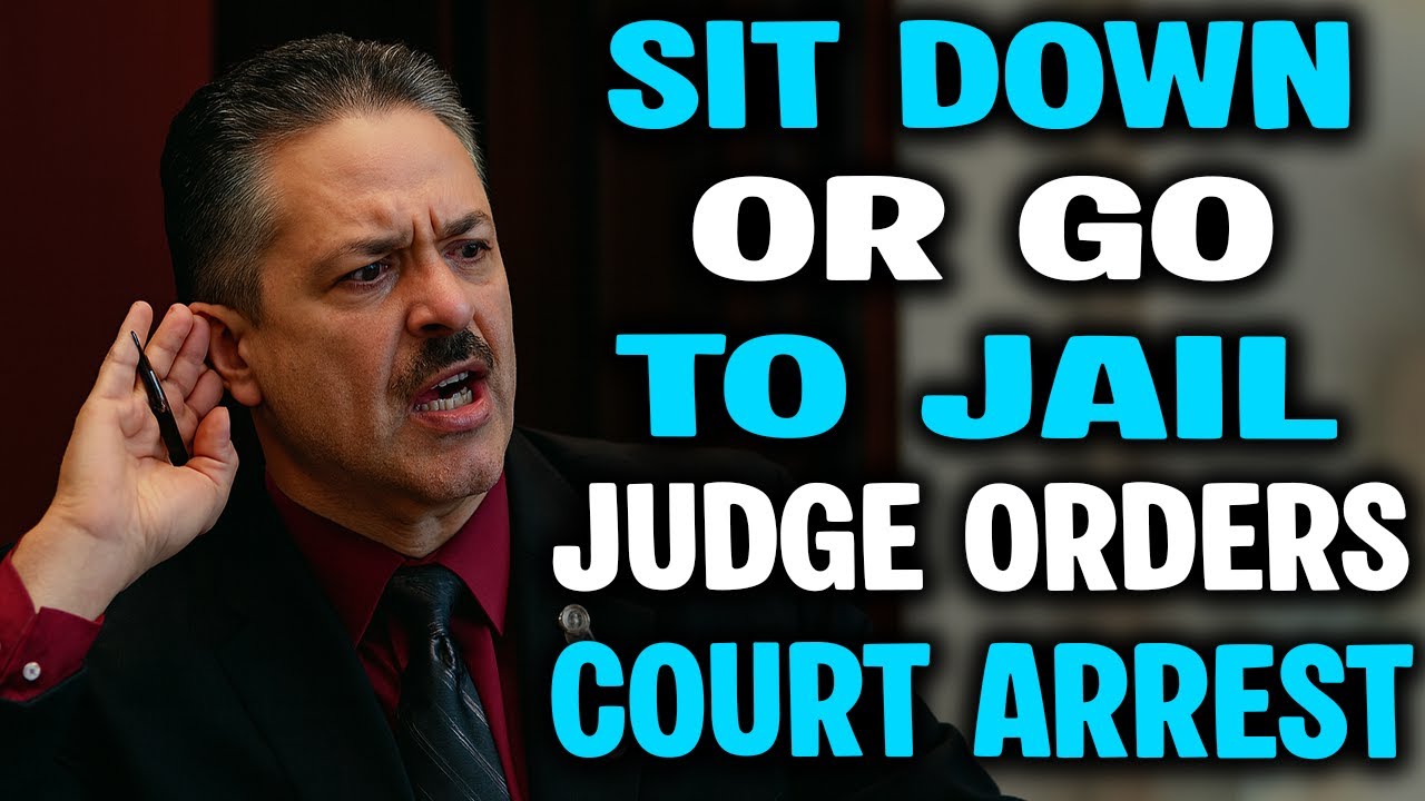 Strict Judge Dismantles Sovereign Citizen Fantasy and Orders Immediate Arrest in Court