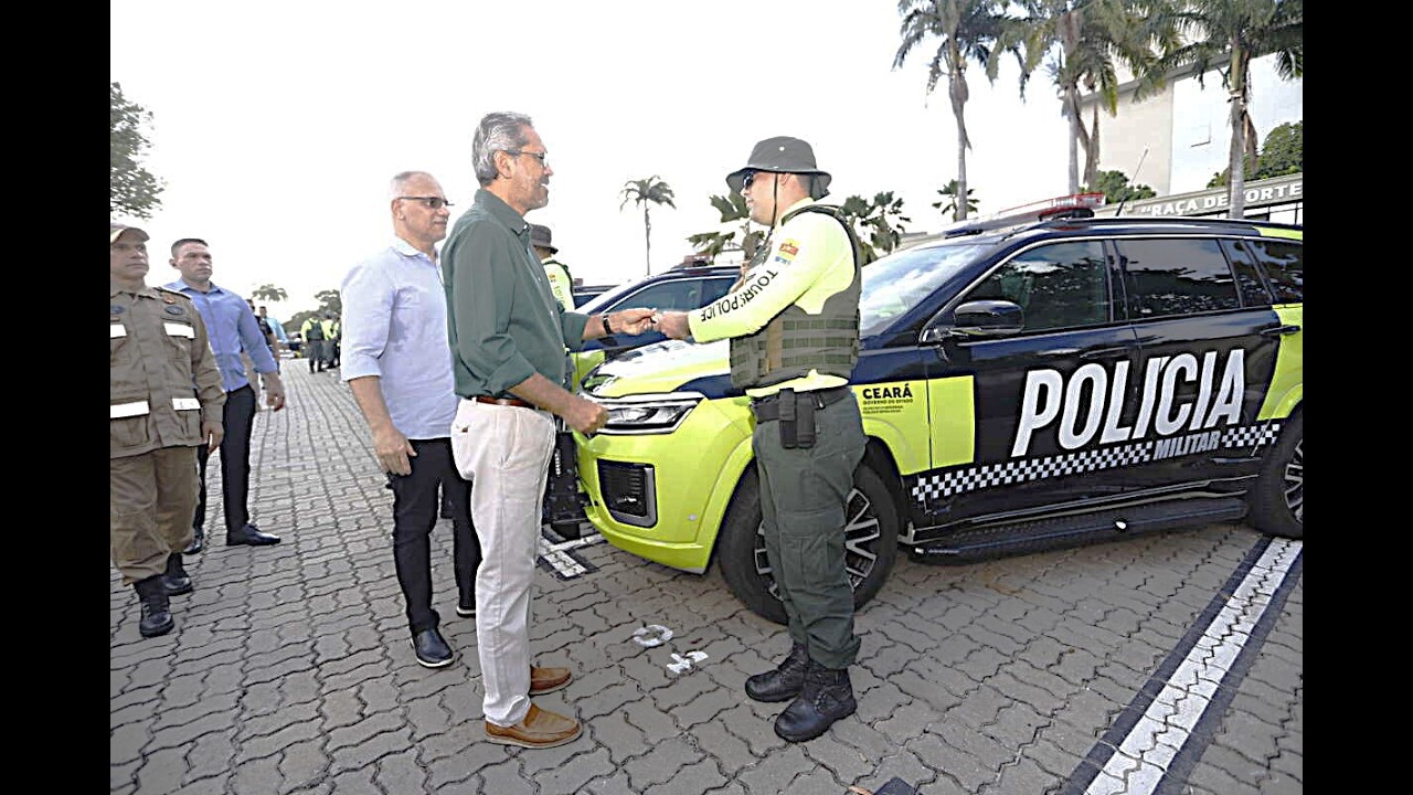 Governo do Ceará reforça segurança no Carnaval 2026 com novas viaturas