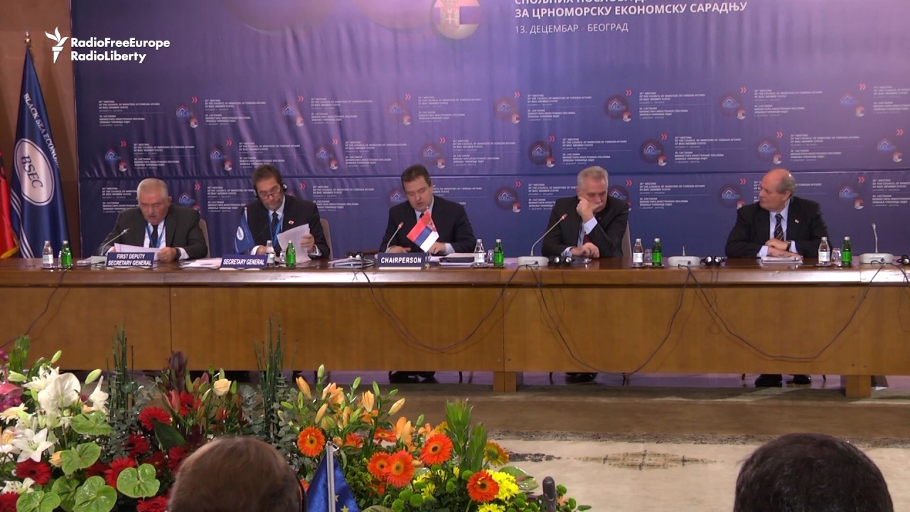 Black Sea Foreign Ministers Meet In Belgrade