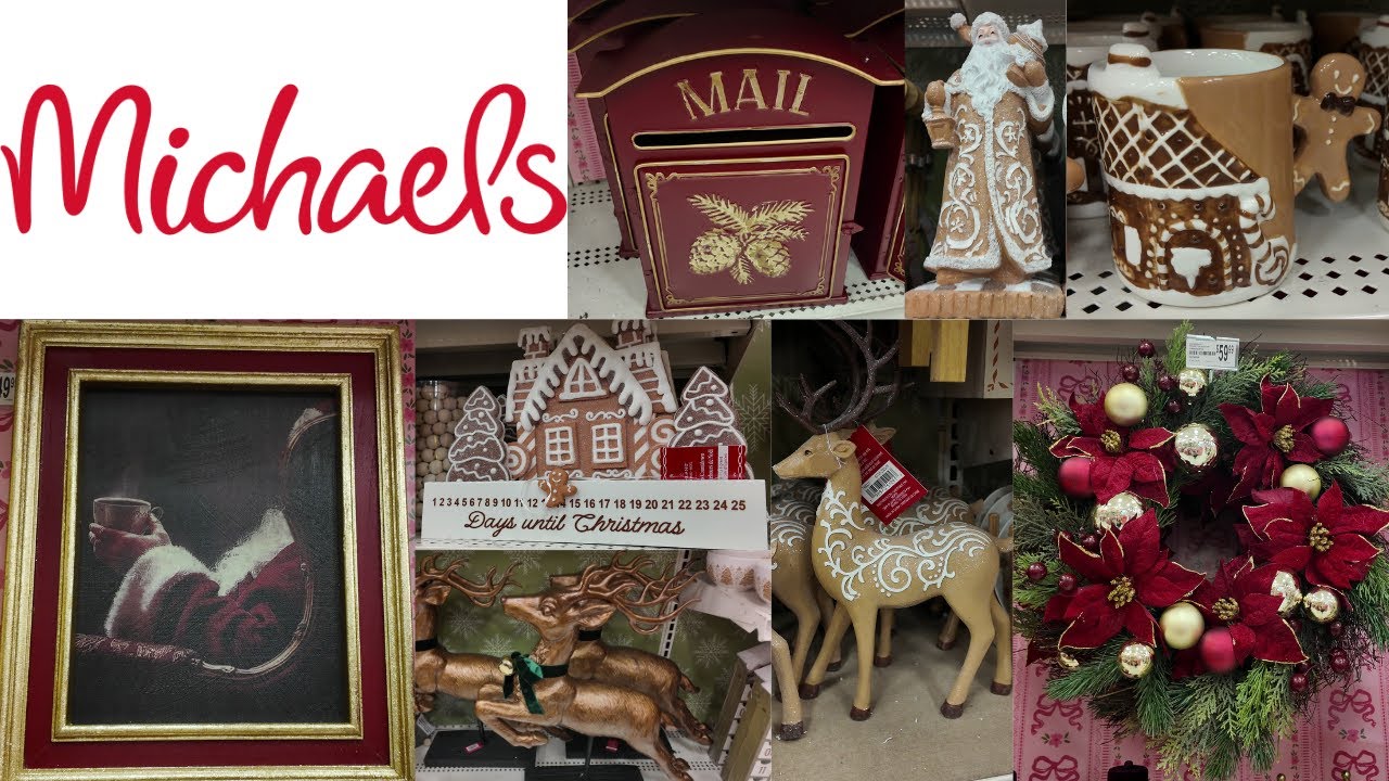 Michaels — распродажа всех рождественских елок и украшений. Скидка 50% на рождественские украшения!