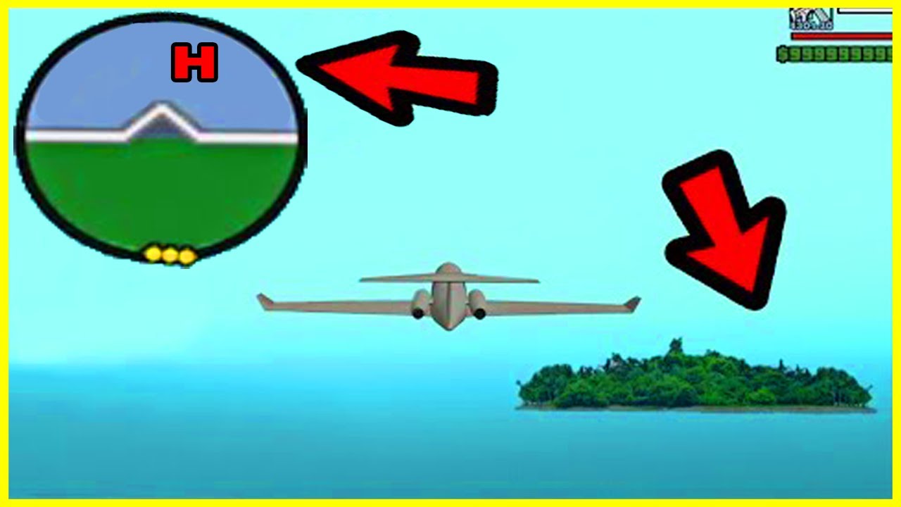 إكتشفت جزيرة سرية مرعبة في جي تي اي سان اندرياس | GTA San Andreas Secret Horror Island