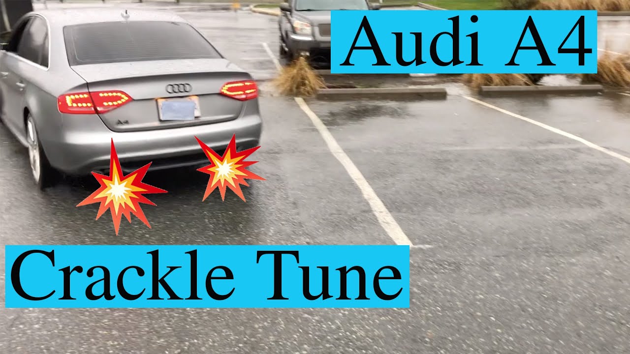 2010 Audi A4 (B8) Crackle Burble Tune - Integrated Engineering Stage 2