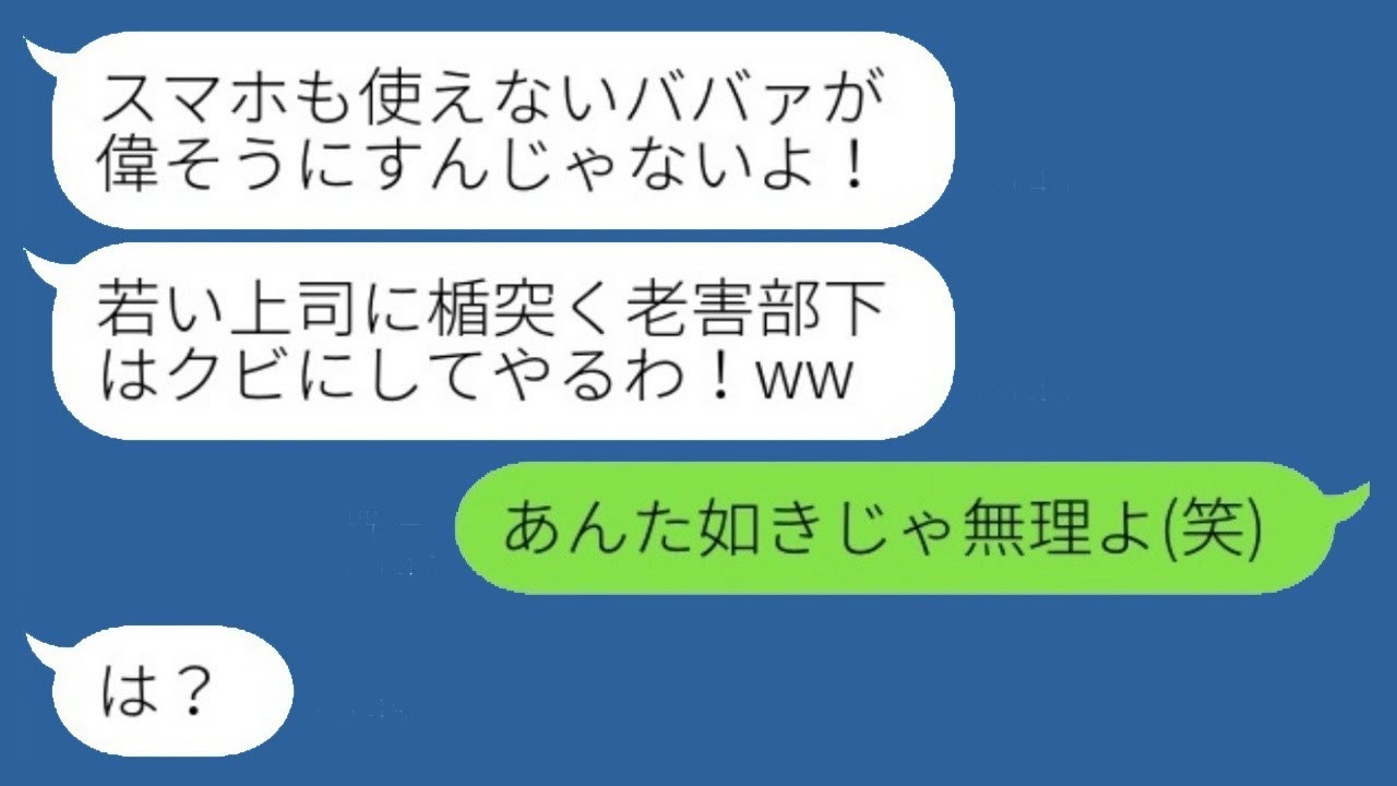 62歳で入社した高齢社員を軽蔑する若い上司「おばさん、本当に無能だねw」→私を侮辱する女性上司に〇〇を言った時のリアクションが…w
