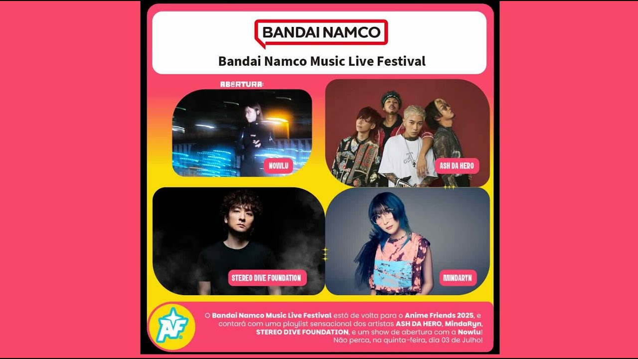 Nowlu, MindaRyn, STEREO DIVE FOUNDATION, ASH DA HERO - Bandai Namco Music Live Festival FULL CONCERT