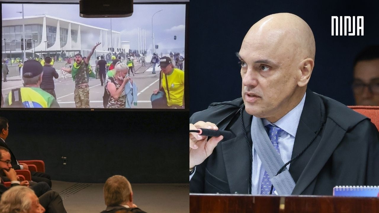 🔥Moraes exibe vídeo chocante e derruba negacionismo: “Você pediria anistia se fosse na sua casa?”🔥