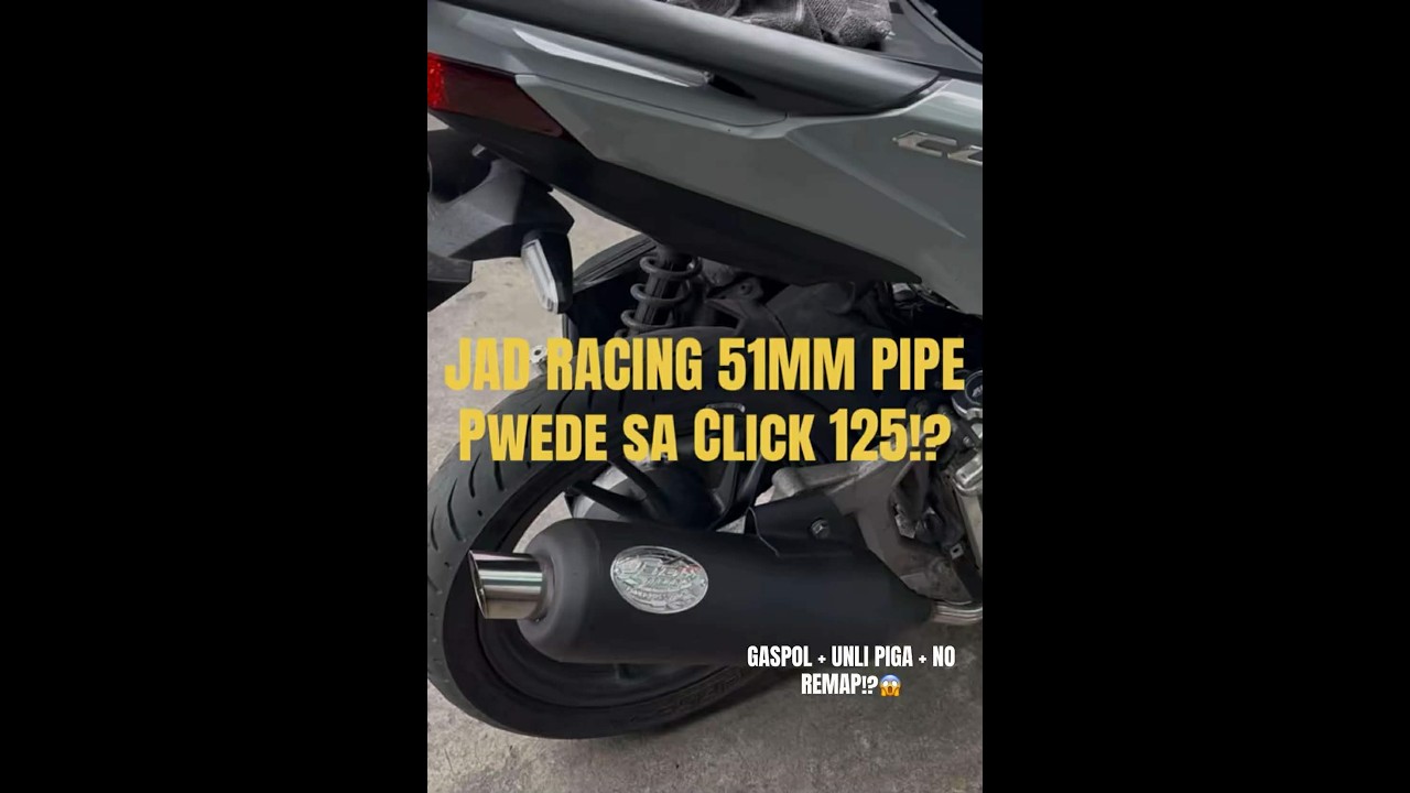 JAD RACING POWERPIPE | EVO BLACK SERIES | SPECS + INSTALLATION + PERFORMANCE | HONDA CLICK 125i