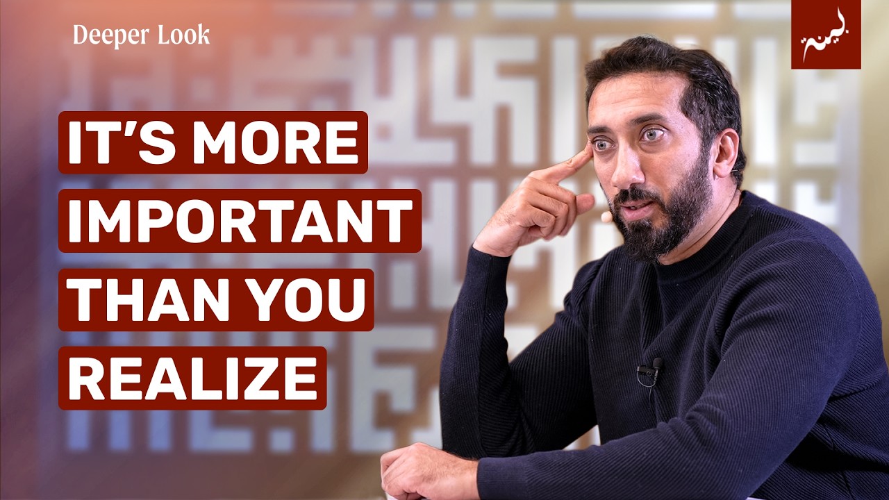 Pray, Even If You Don’t Feel Like It | Nouman Ali Khan