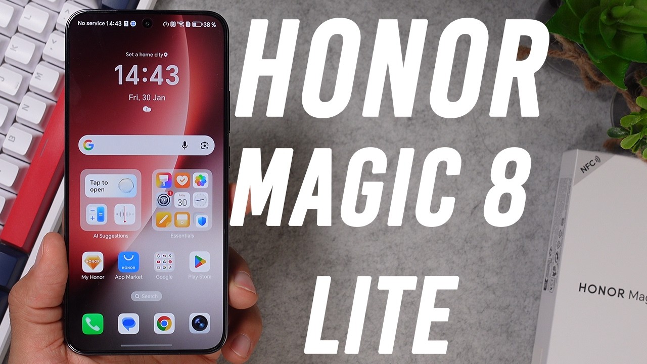 Honor Magic 8 Lite Review – 7500mAh Battery & Huge AMOLED for a Budget Price?!