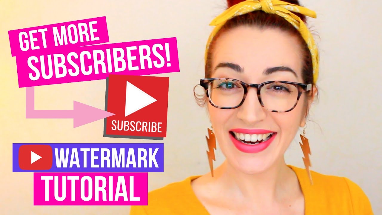 How To Get MORE SUBSCRIBERS With A YouTube Watermark (Full Tutorial) 2019