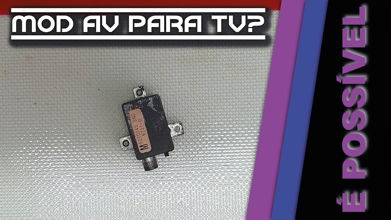 Mod AV para TV RF