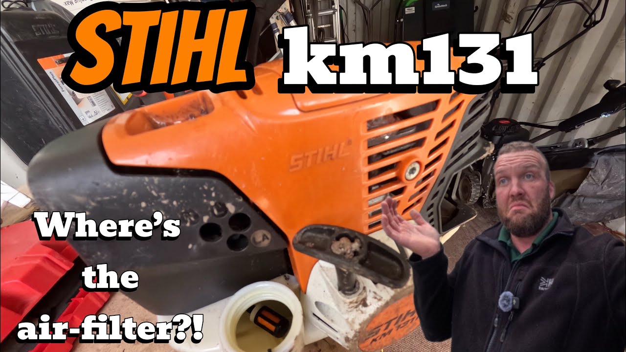 Как провести базовое техническое обслуживание бензопилы Stihl KM131. Неужели это действительно та...