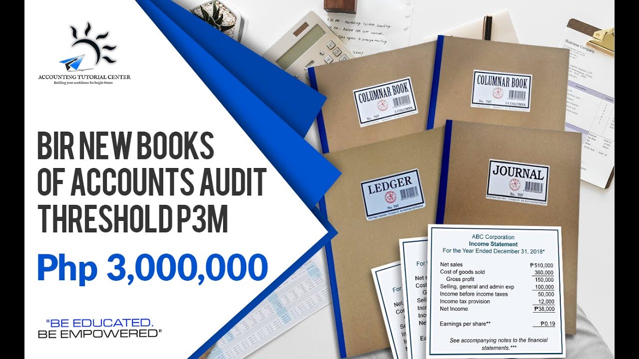 BIR New Books of Accounts Audit Threshold P3M 🤣😍🐱