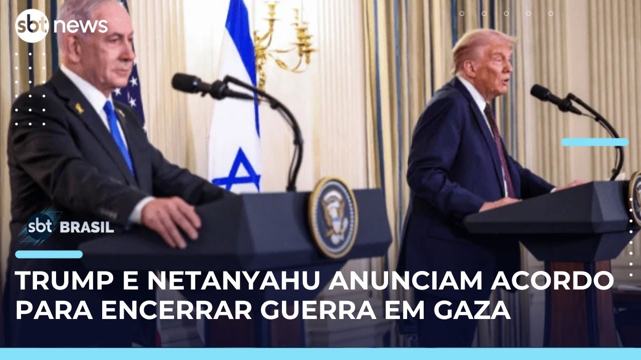 Trump e Netanyahu anunciam acordo fim de guerra em Gaza; Hamas ainda não respondeu | 