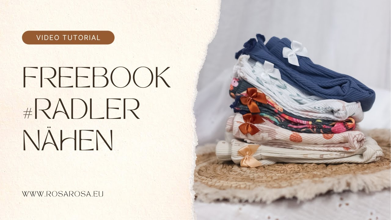 Freebook Radlerhose von rosarosa n&auml;hen