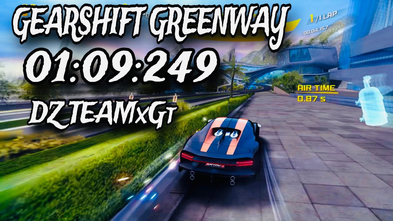 Asphalt 8, Gearshift Greenway Fantastic Gauntlet Defense By Ft: DZ TEAMxGt  01:09:249 🔥👍