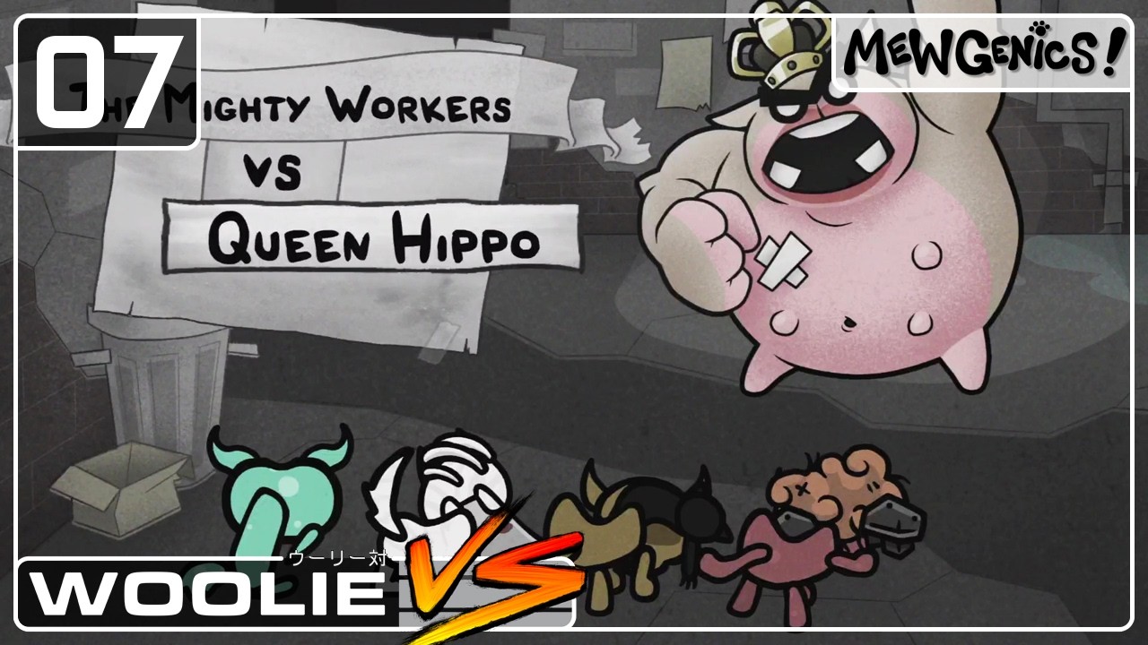 Lame It Out vs Queen Hippo | Mewgenics! (6)
