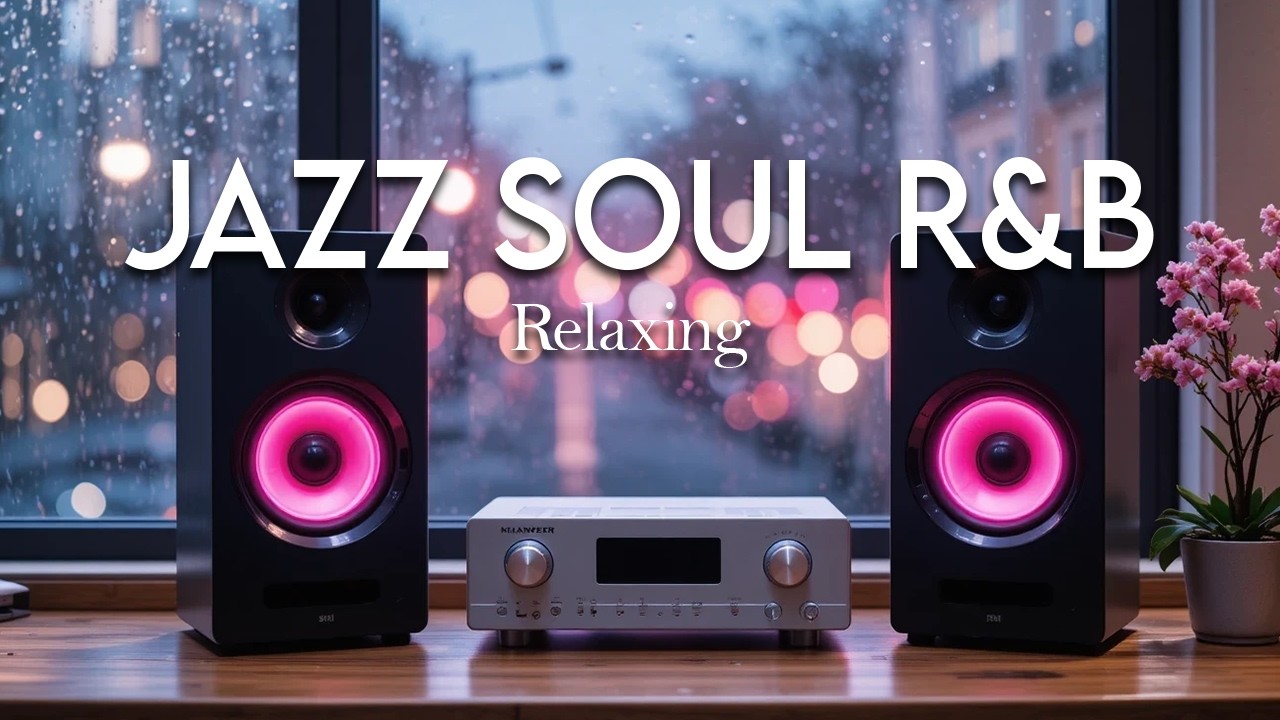 Smooth Jazz & Soulful R&B Grooves Cozy Cafe Ambience – Relax & Focus