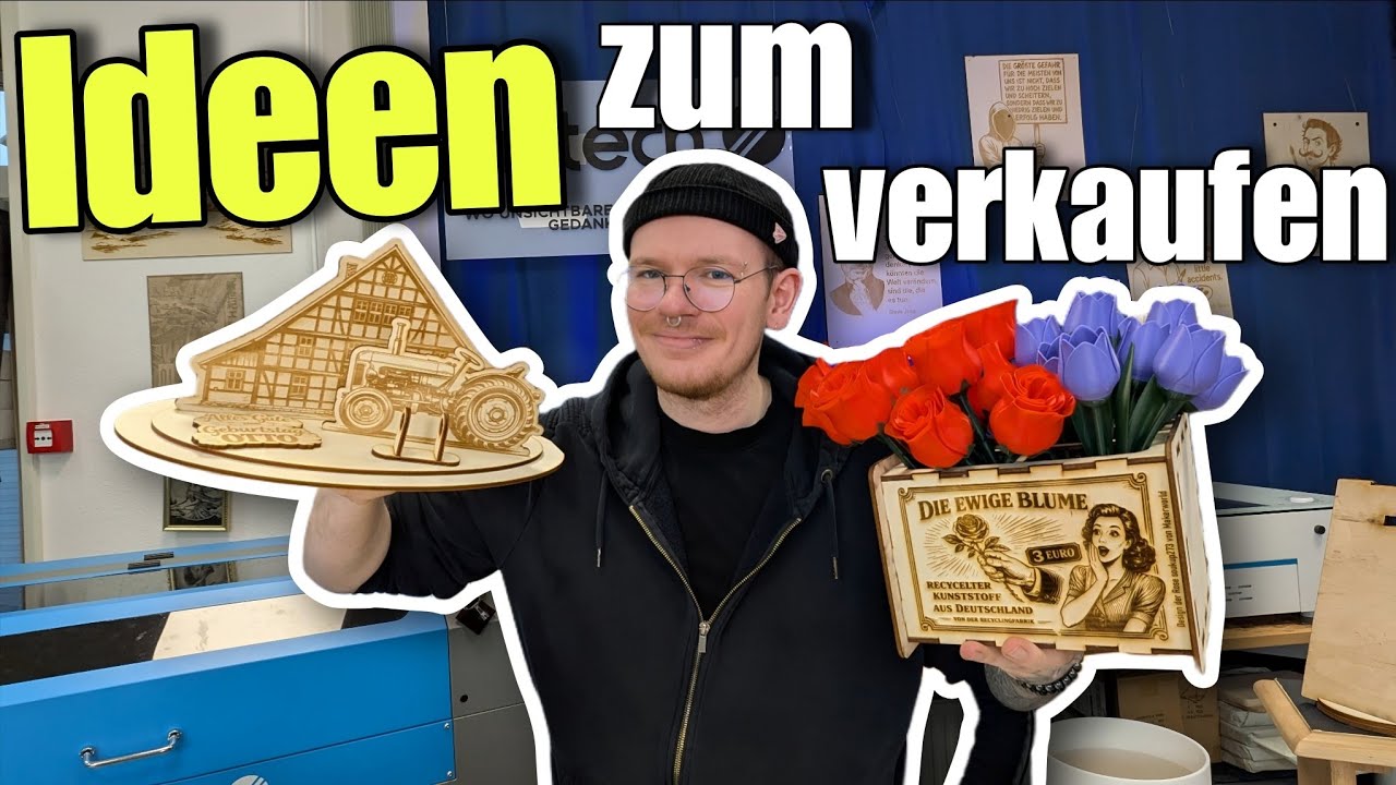 🔥 6 kreative Laser-Projekte in einer Woche – Community-Ideen, Geschenke & mehr - OMTech 747