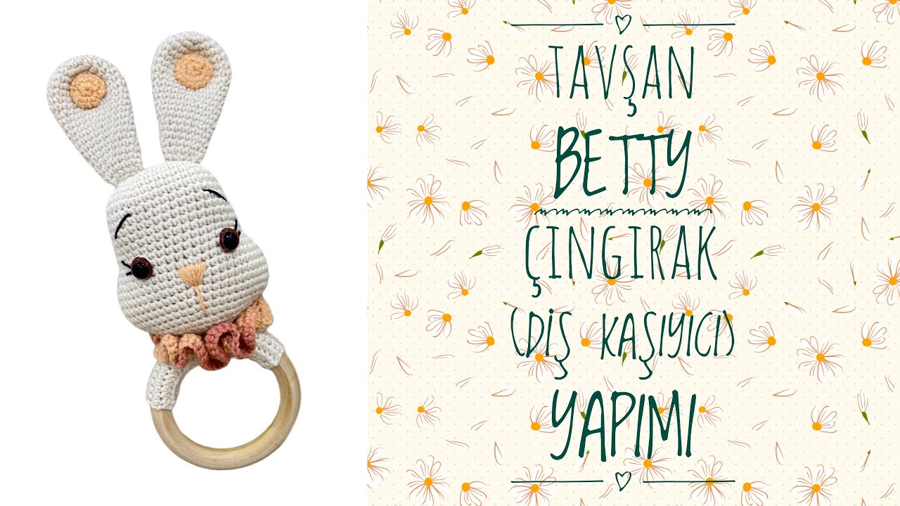 Amigurumi Tavşan Betty Çıngırak🐰ENGLISH SUBTITLES (Baştan Sona Detaylı Anlatım)