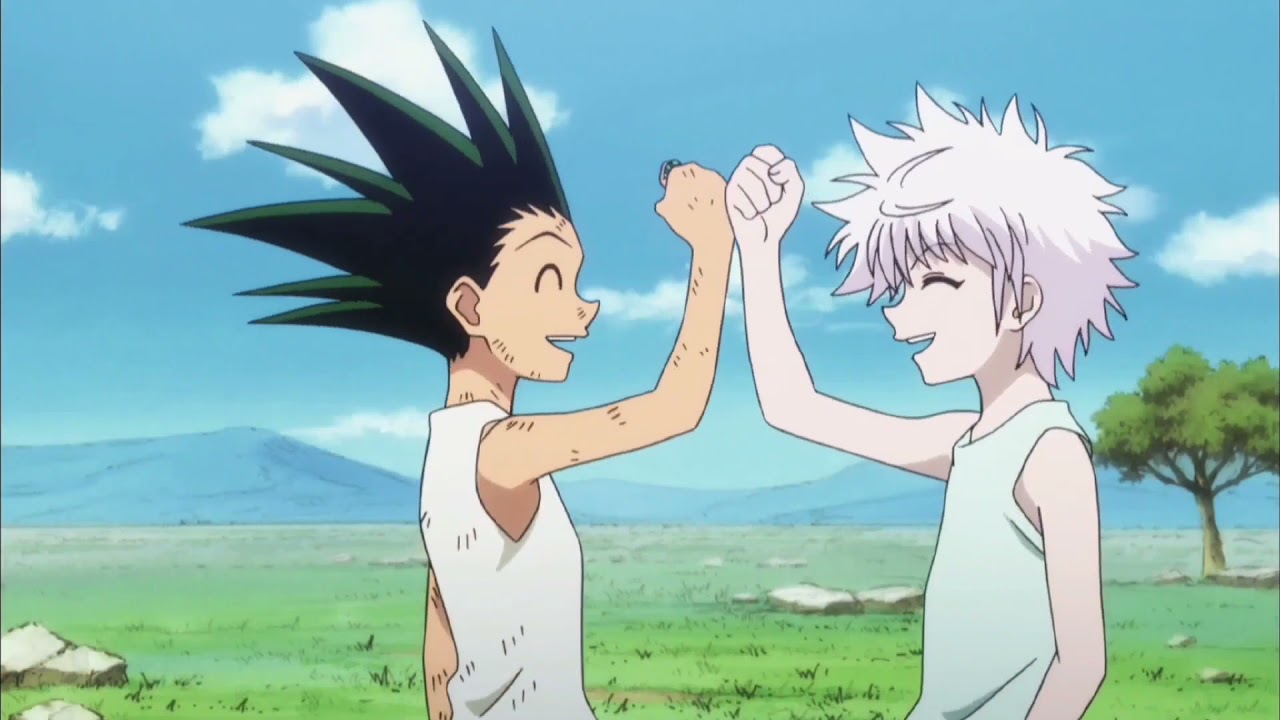 Gon and Killua friendship edit