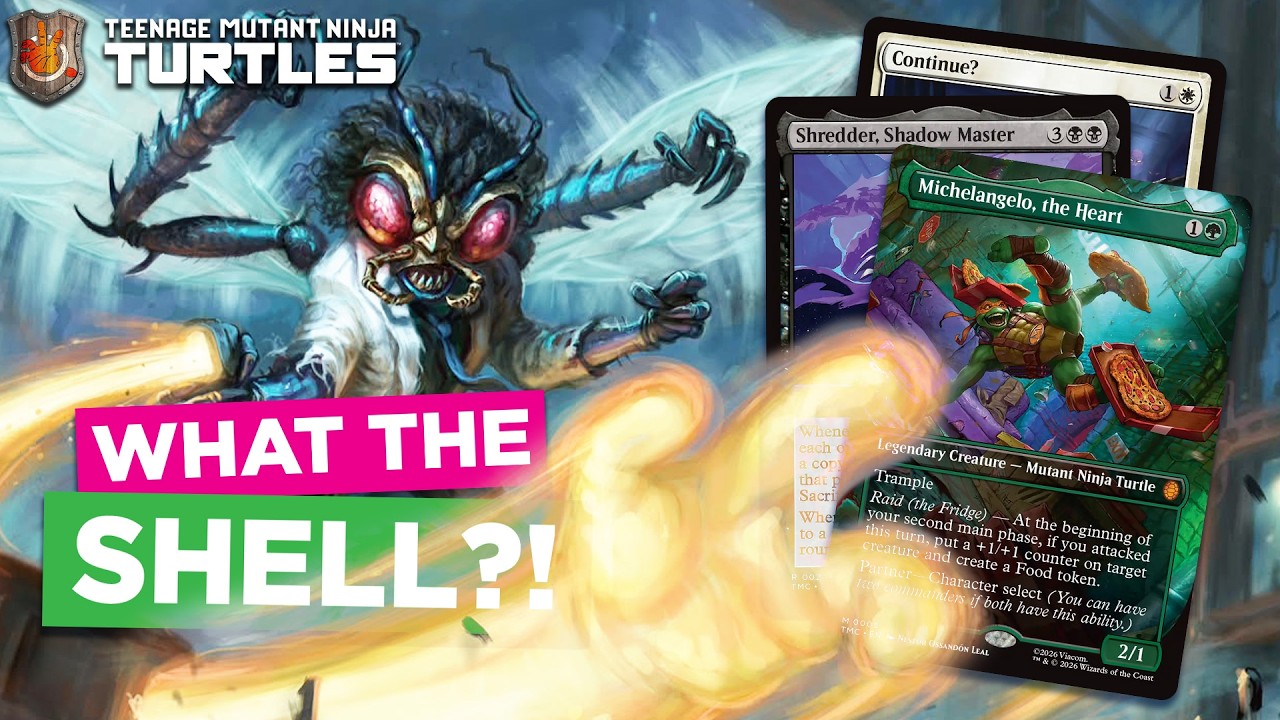 All the Cards You Missed from Teenage Mutant Ninja Turtles | The Command Zone 728 | MTG EDH Magic