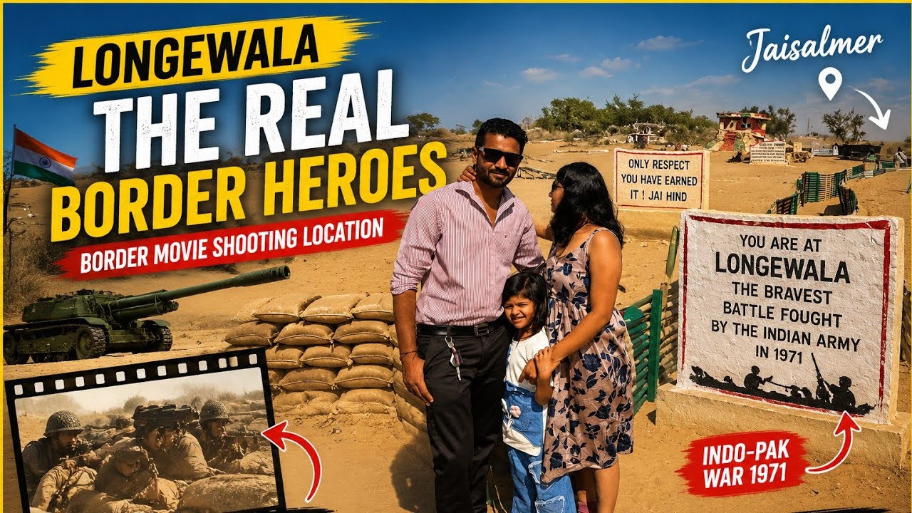 Longewala War Memorial Rajasthan | 1971 War Real Location | Border Movie Shooting Place