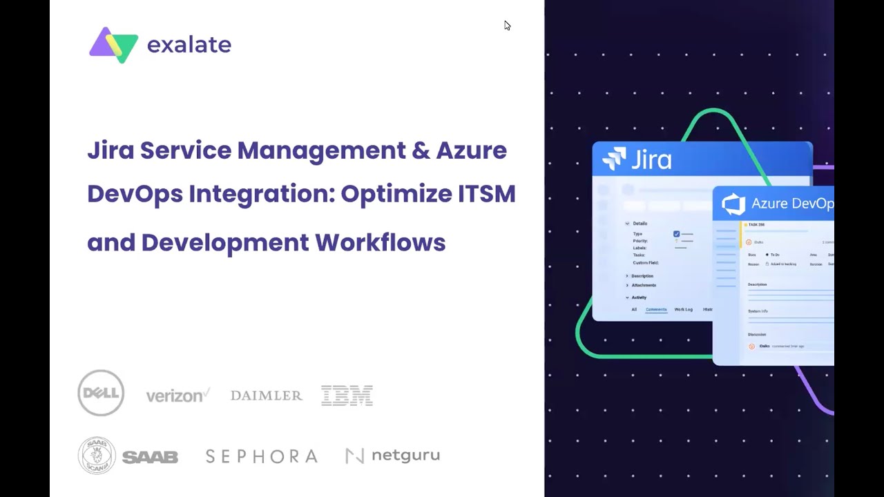 Jira Service Management & Azure DevOps Integration: Optimize ITSM & Development Workflows (Webinar)